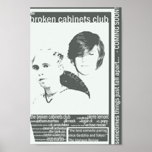 "de club van kapotte kasten" poster