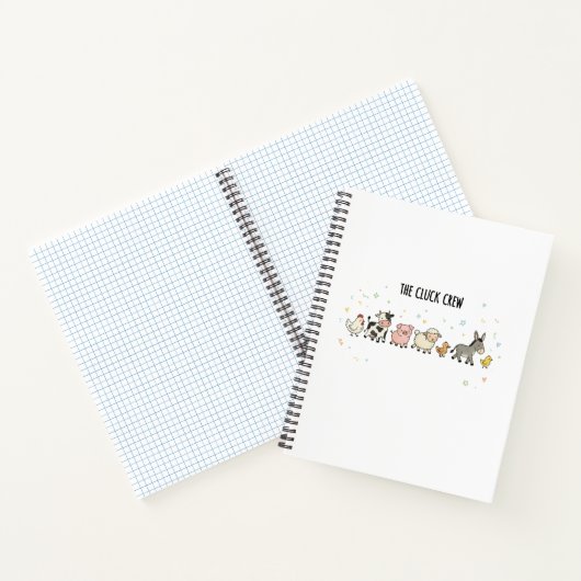 "De Cluck Crew" Notitieboek (Binnen)