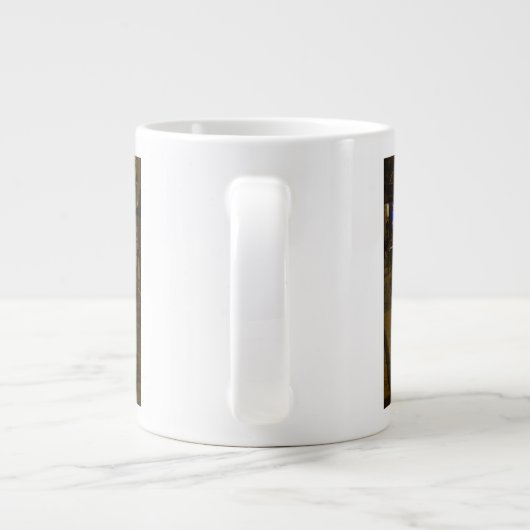 De 'Clue L' indice' Grote Koffiekop (Achterkant)