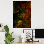 De Cluster van de Ster van Cygnus OB2 Poster (Thuiskantoor)