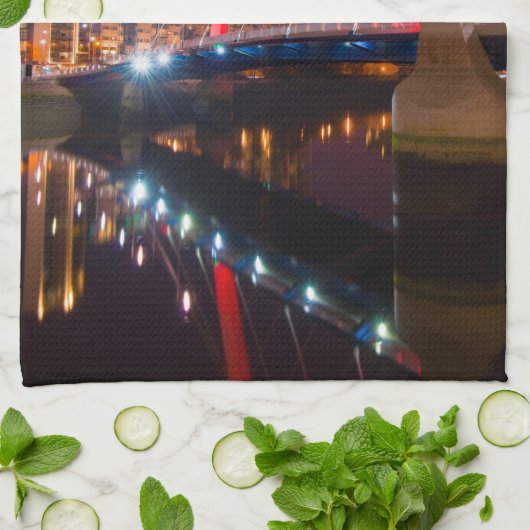 De Clyde Arc, Glasgow Kitchen theedoek (Gevouwen)