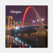 De Clyde Arc, Glasgow, Schotland Magnet (Voorkant)