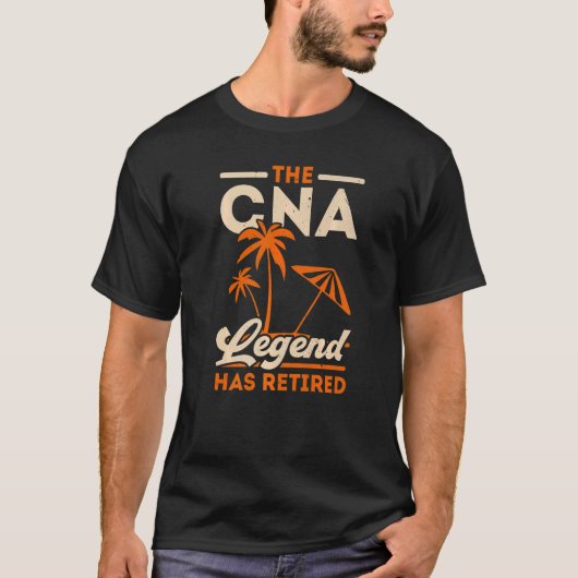 De CNA-leggende heeft de gecertificeerde verpleegk T-shirt (Voorkant)