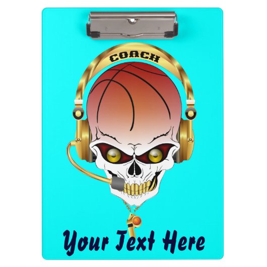 De coach past uitgeven Achtergrondkleur van de Ver Klembord (Voorkant)