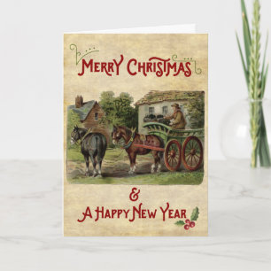 De Coalman Kerst & Nieuwjaarskaart Feestdagen Kaart