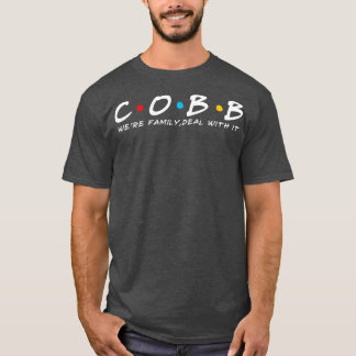 De Cobb familie Cobb achternaam Cobb achternaam T-shirt