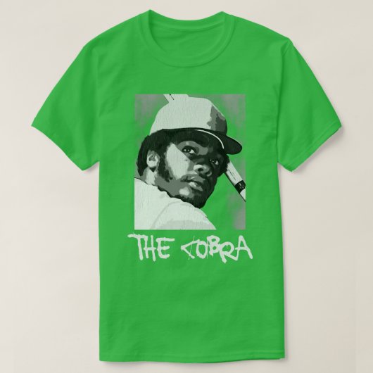 De Cobra 70s  stijl ontwerp T-shirt (Design voorkant)