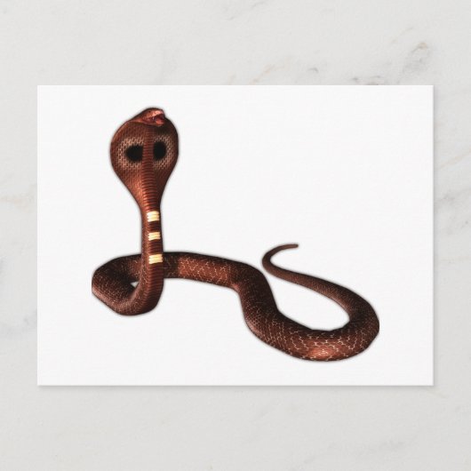 De Cobra, Doodslang Briefkaart (Voorkant)
