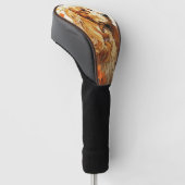 De Cocker Spaniël Hond 001 - Natalia Mucha Golfheadcover (Schuin)
