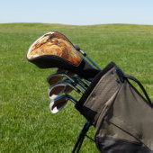 De Cocker Spaniël Hond 001 - Natalia Mucha Golfheadcover (Insitu)