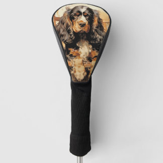 De Cocker Spaniël Hond 001 - Odessa Leyendecker Golfheadcover