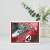 De cockpit briefkaart (Staand voorkant)