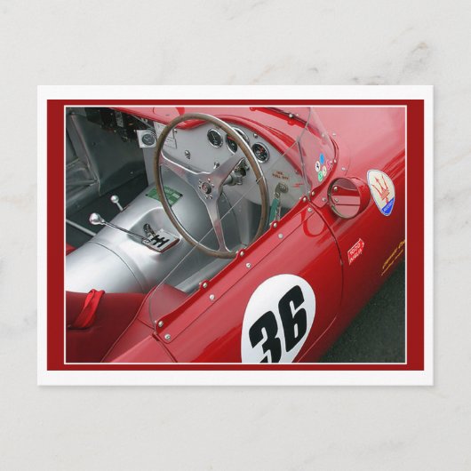 De cockpit briefkaart (Voorkant)