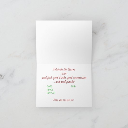 De cocktail party van de vakantie (Binnen)