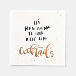 De cocktail servet