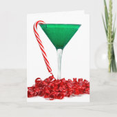 De Cocktail van de vakantie Feestdagen Kaart (Voorkant)