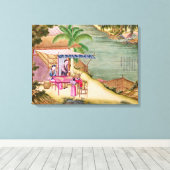 De cocons sorteren canvas afdruk (Insitu (Houten vloer))