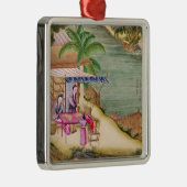 De cocons sorteren metalen ornament (Rechts)