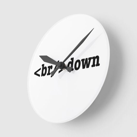 de Code van analyseHTML Ronde Klok (Hoek)