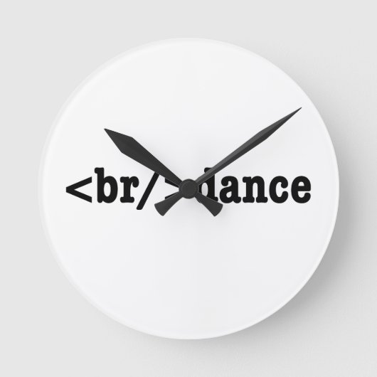 de Code van breakdanceHTML Ronde Klok (Voorkant)