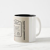 De Code van de Dokter: Onthulling van Wijsheid met Tweekleurige Koffiemok (Voorkant rechts)