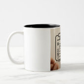 De Code van de Dokter: Onthulling van Wijsheid met Tweekleurige Koffiemok (Links)