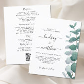 De code van het budget QR allen in één bruiloftsui