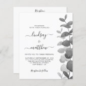 De code van het budget QR allen in één bruiloftsui (Voorkant / Achterkant)