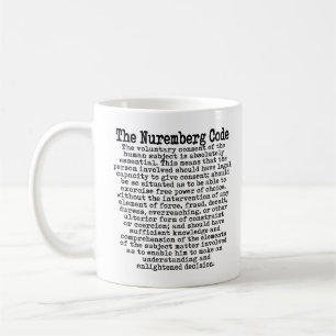 De Code van Neurenberg Koffiemok