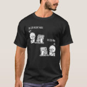 De code werkt waarom de Computer Nerd van de Progr T-shirt (Voorkant)