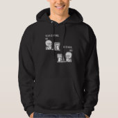 De Code Werkt Waarom Programmeur Computer Nerd Hoodie (Voorkant)