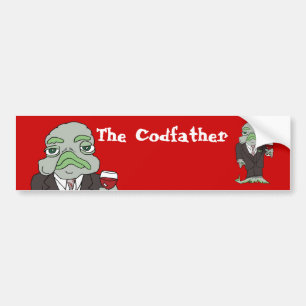 De Codfather-Bumpersticker Bumpersticker
