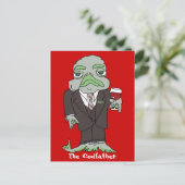 De Codfather-Cartoon is een aangepast Briefkaart (Staand voorkant)