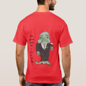 De Codfather Custom T-shirt kleding (Achterkant)