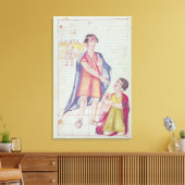 De Codice Murua Canvas Afdruk (Insitu (Woonkamer))