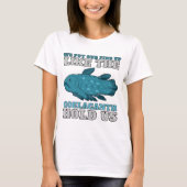 De Coelacanth houdt ons vast T-shirt (Voorkant)