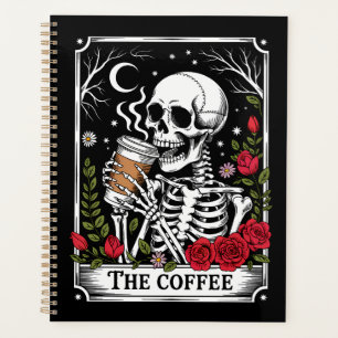 De Coffee Witchy Vibes Tote Bag – Magisch Goth Planner