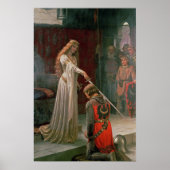 De colade van Edmund Blair Leighton - poster (Voorkant)