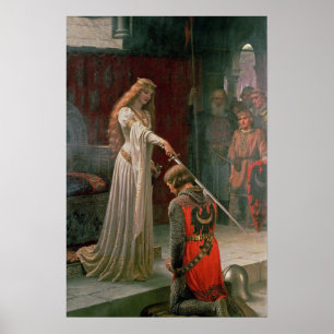 De colade van Edmund Blair Leighton - poster