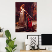 De colade van Edmund Blair Leighton Poster (Thuiskantoor)