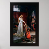 De colade van Edmund Blair Leighton Poster (Voorkant)