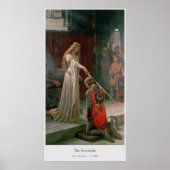 De colade van Edmund Leighton Poster (Voorkant)