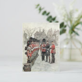 De Coldstream Guards in de Tower Briefkaart (Staand voorkant)