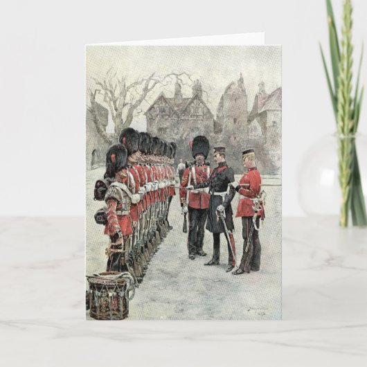 De Coldstream Guards in de Tower Kaart (Voorkant)