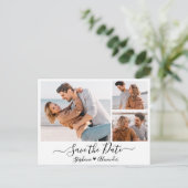 De Collage van de Foto van de Calligrafie van de b Aankondigingskaart (Staand voorkant)