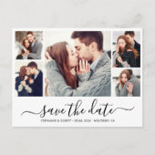 De Collage van de Foto van de Calligrafie van de b Aankondigingskaart (Voorkant)