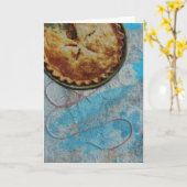 De Collage van de pastei, Verjaardag Kaart (Gele Bloem)