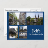 De Collage van Delft Briefkaart (Voorkant / Achterkant)