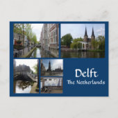 De Collage van Delft Briefkaart (Voorkant)