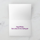 de collage van het geleibaby, HAPPYBIRTHDAY! Kaart (Binnen)